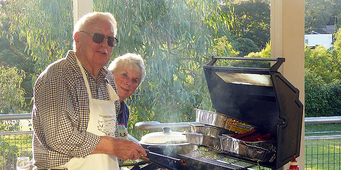 John and Karen for cooking up a storm.